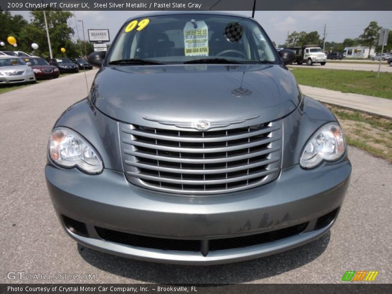 Steel Silver Metallic / Pastel Slate Gray 2009 Chrysler PT Cruiser LX