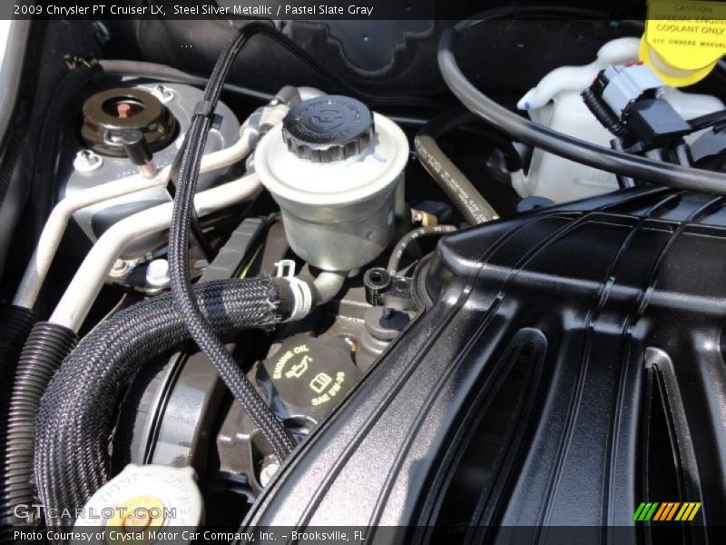 Steel Silver Metallic / Pastel Slate Gray 2009 Chrysler PT Cruiser LX