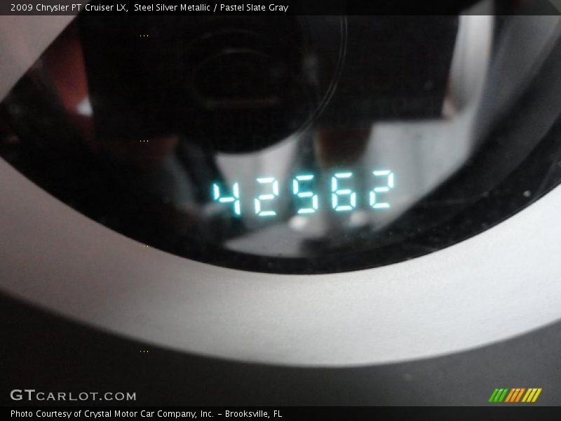 Steel Silver Metallic / Pastel Slate Gray 2009 Chrysler PT Cruiser LX