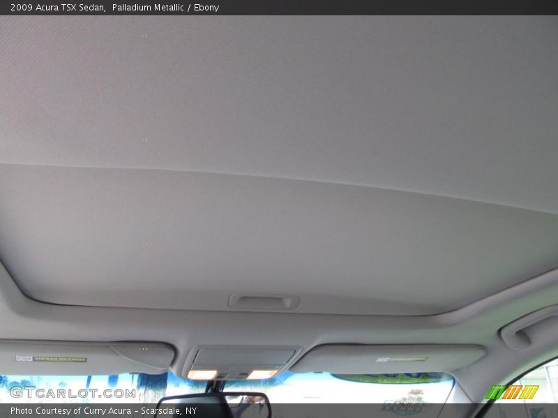 Palladium Metallic / Ebony 2009 Acura TSX Sedan