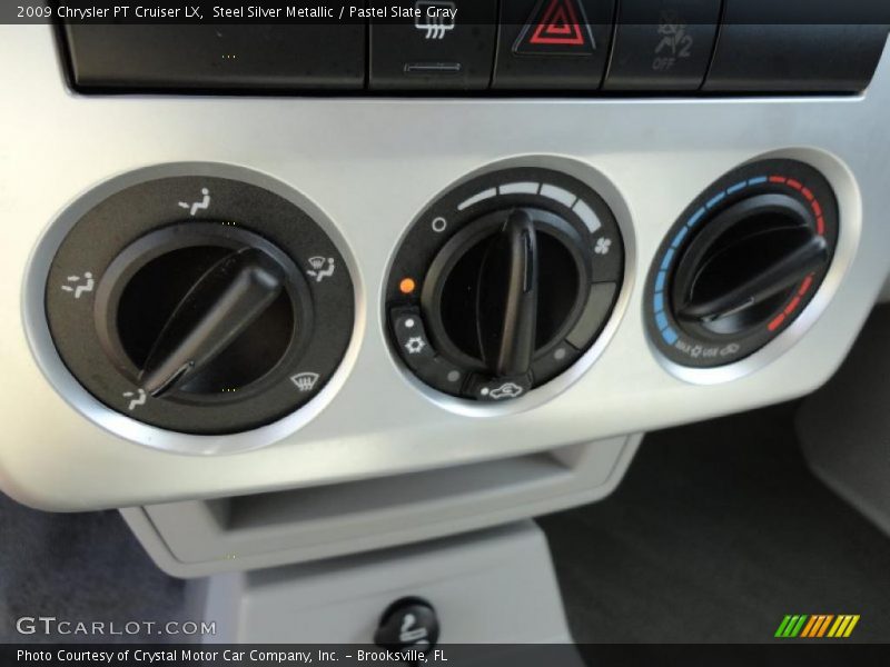 Steel Silver Metallic / Pastel Slate Gray 2009 Chrysler PT Cruiser LX