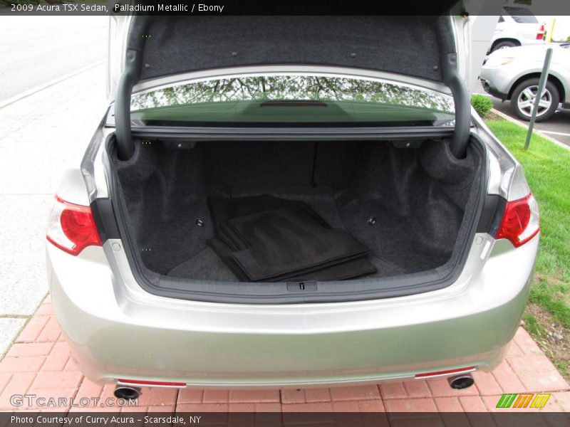 Palladium Metallic / Ebony 2009 Acura TSX Sedan