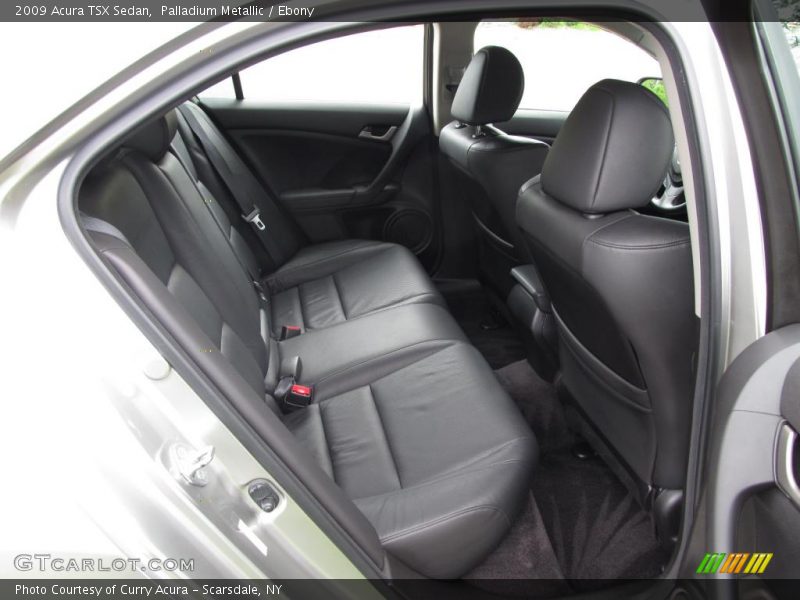 Palladium Metallic / Ebony 2009 Acura TSX Sedan