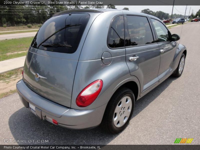 Steel Silver Metallic / Pastel Slate Gray 2009 Chrysler PT Cruiser LX
