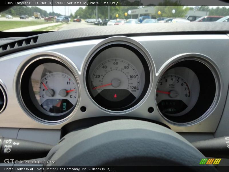 Steel Silver Metallic / Pastel Slate Gray 2009 Chrysler PT Cruiser LX