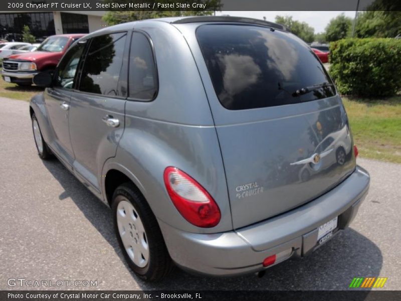 Steel Silver Metallic / Pastel Slate Gray 2009 Chrysler PT Cruiser LX
