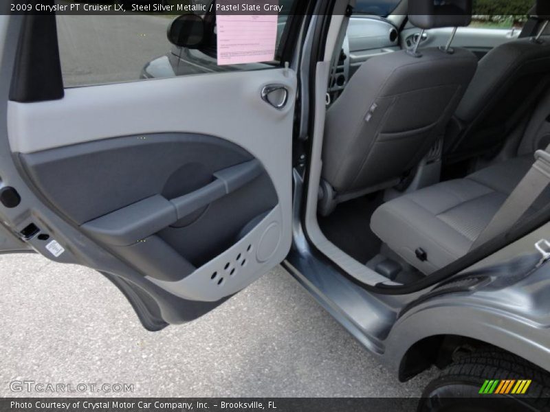 Steel Silver Metallic / Pastel Slate Gray 2009 Chrysler PT Cruiser LX