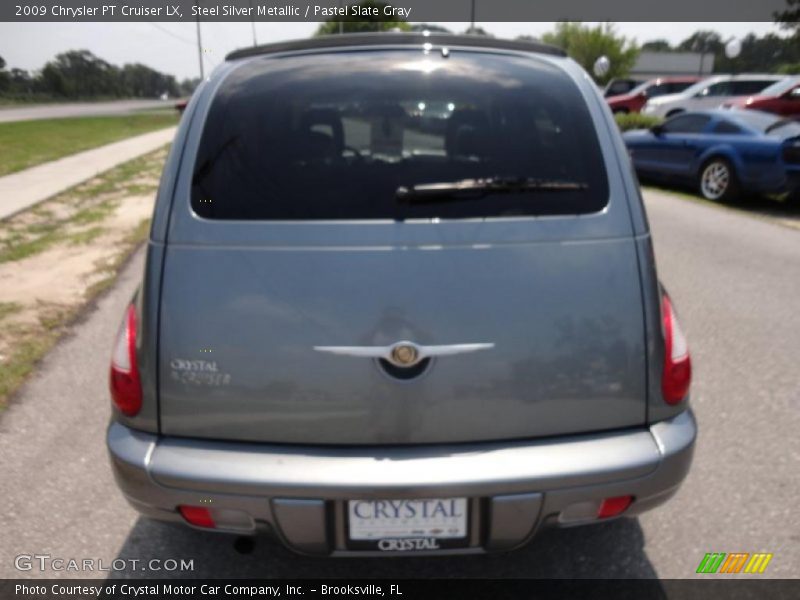 Steel Silver Metallic / Pastel Slate Gray 2009 Chrysler PT Cruiser LX