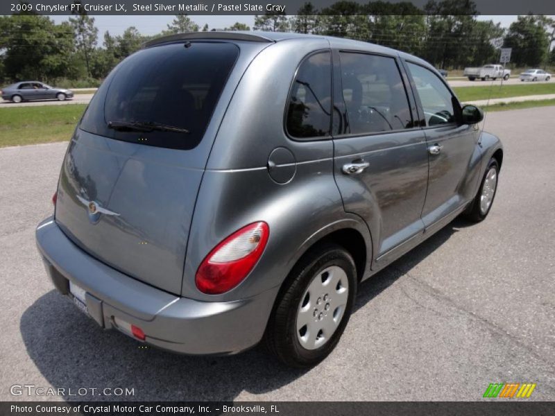 Steel Silver Metallic / Pastel Slate Gray 2009 Chrysler PT Cruiser LX