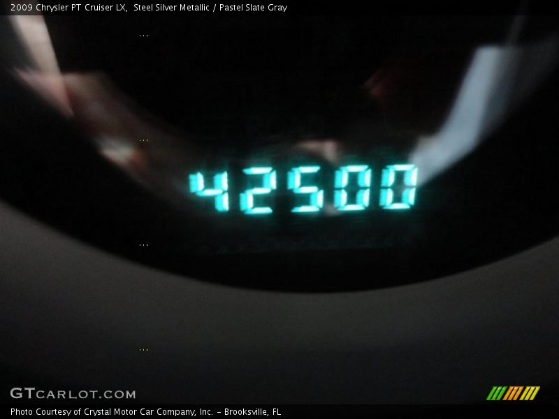 Steel Silver Metallic / Pastel Slate Gray 2009 Chrysler PT Cruiser LX