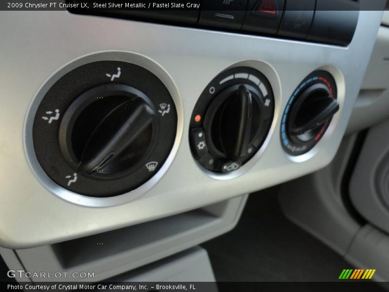 Steel Silver Metallic / Pastel Slate Gray 2009 Chrysler PT Cruiser LX