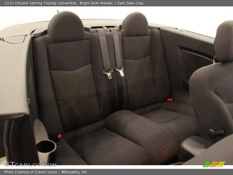 Bright Silver Metallic / Dark Slate Gray 2010 Chrysler Sebring Touring Convertible