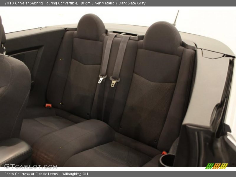 Bright Silver Metallic / Dark Slate Gray 2010 Chrysler Sebring Touring Convertible
