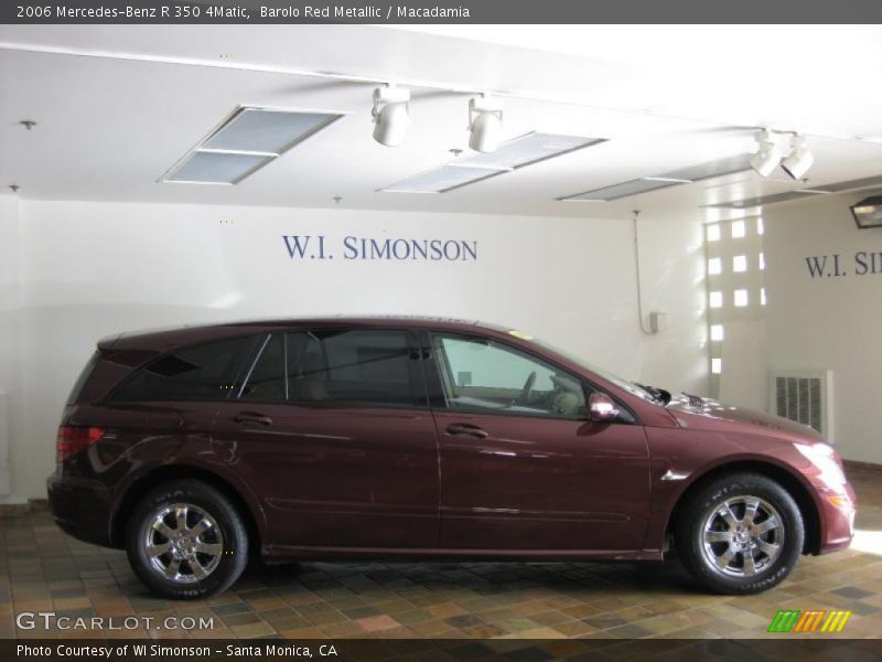 Barolo Red Metallic / Macadamia 2006 Mercedes-Benz R 350 4Matic