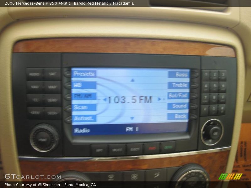 Barolo Red Metallic / Macadamia 2006 Mercedes-Benz R 350 4Matic