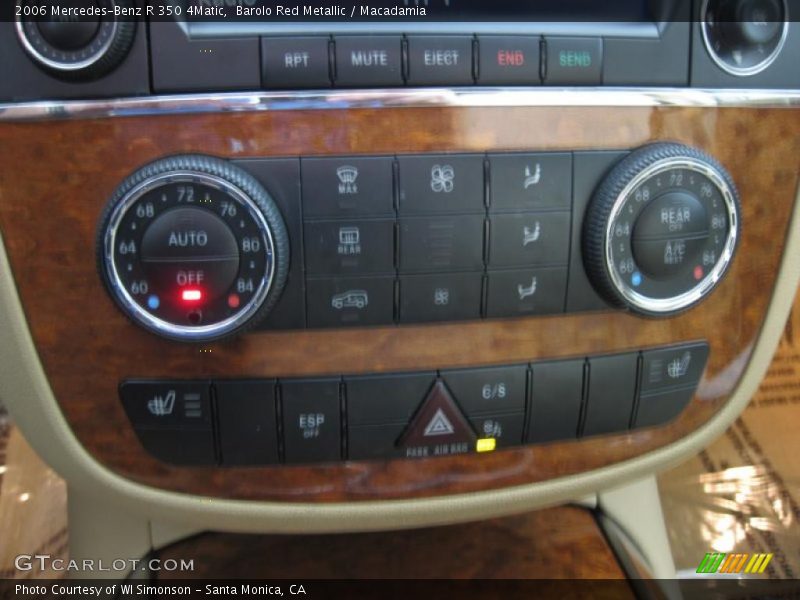 Barolo Red Metallic / Macadamia 2006 Mercedes-Benz R 350 4Matic