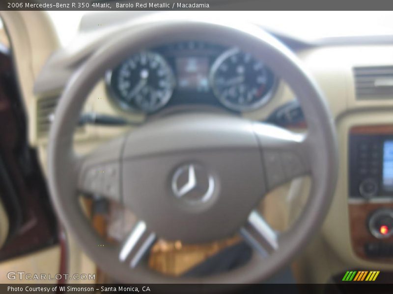Barolo Red Metallic / Macadamia 2006 Mercedes-Benz R 350 4Matic