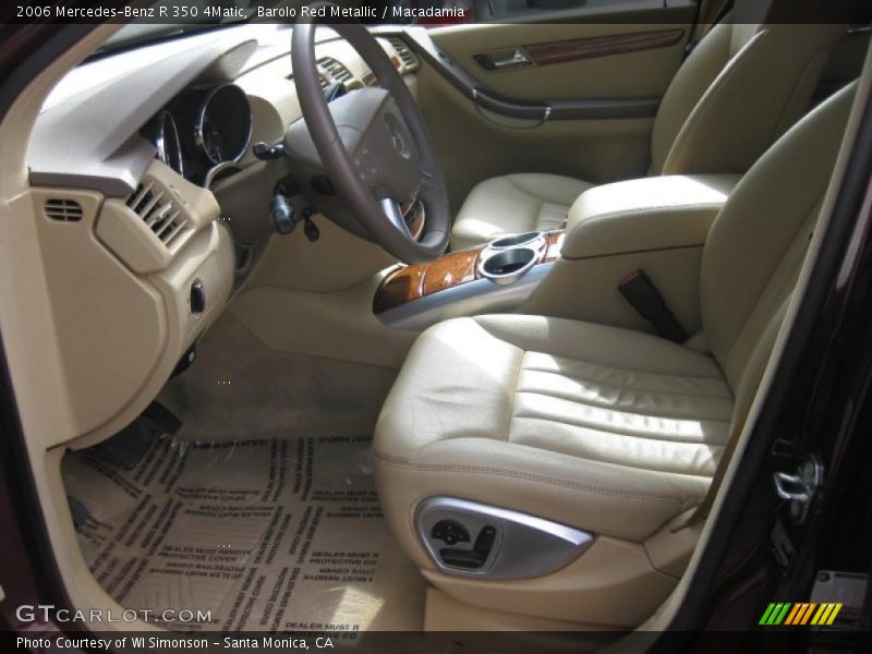Barolo Red Metallic / Macadamia 2006 Mercedes-Benz R 350 4Matic