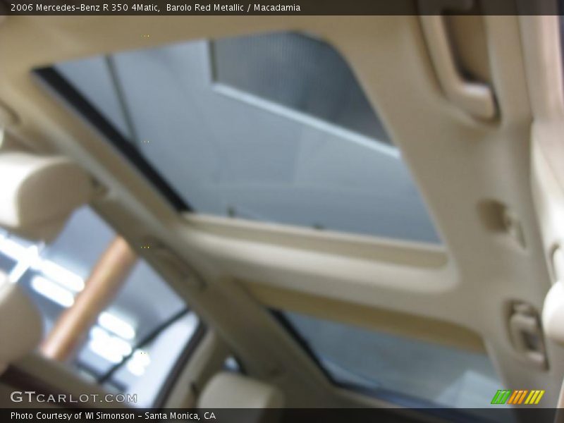 Barolo Red Metallic / Macadamia 2006 Mercedes-Benz R 350 4Matic