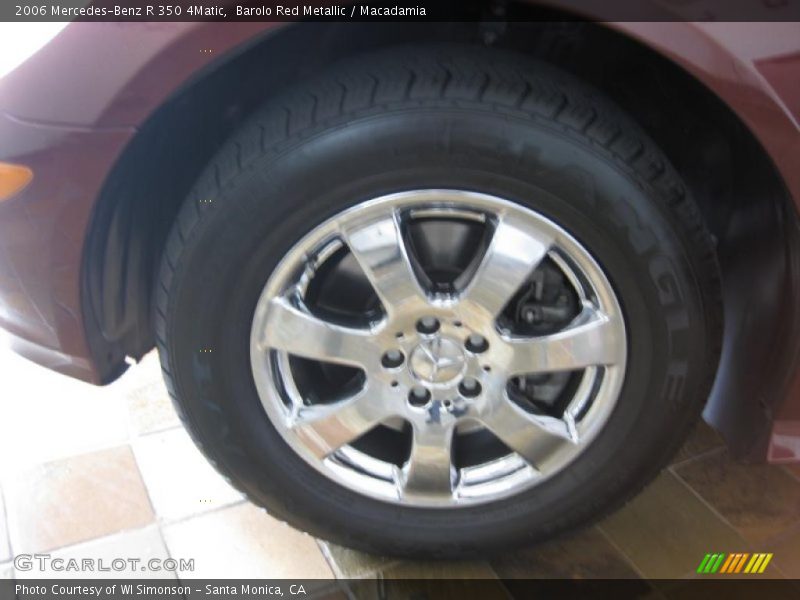 Barolo Red Metallic / Macadamia 2006 Mercedes-Benz R 350 4Matic