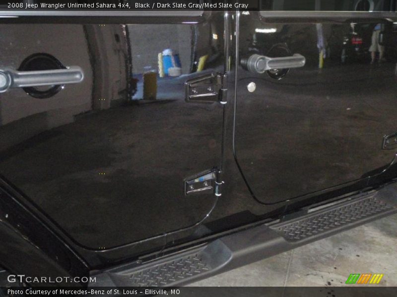 Black / Dark Slate Gray/Med Slate Gray 2008 Jeep Wrangler Unlimited Sahara 4x4