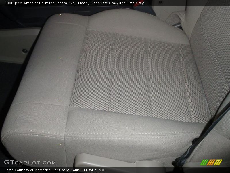 Black / Dark Slate Gray/Med Slate Gray 2008 Jeep Wrangler Unlimited Sahara 4x4