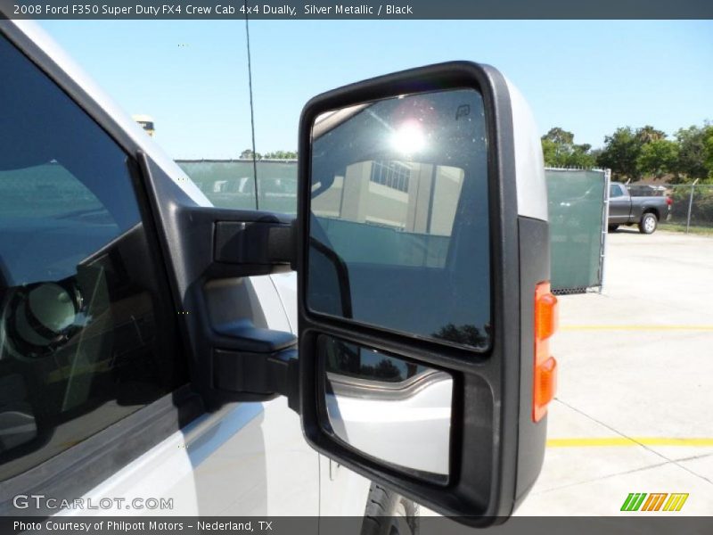 Silver Metallic / Black 2008 Ford F350 Super Duty FX4 Crew Cab 4x4 Dually