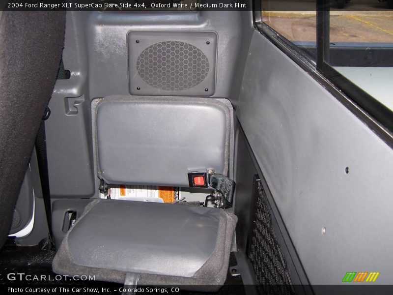 Oxford White / Medium Dark Flint 2004 Ford Ranger XLT SuperCab Flare Side 4x4