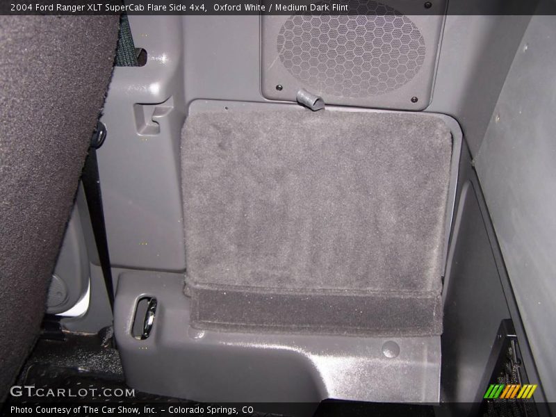 Oxford White / Medium Dark Flint 2004 Ford Ranger XLT SuperCab Flare Side 4x4