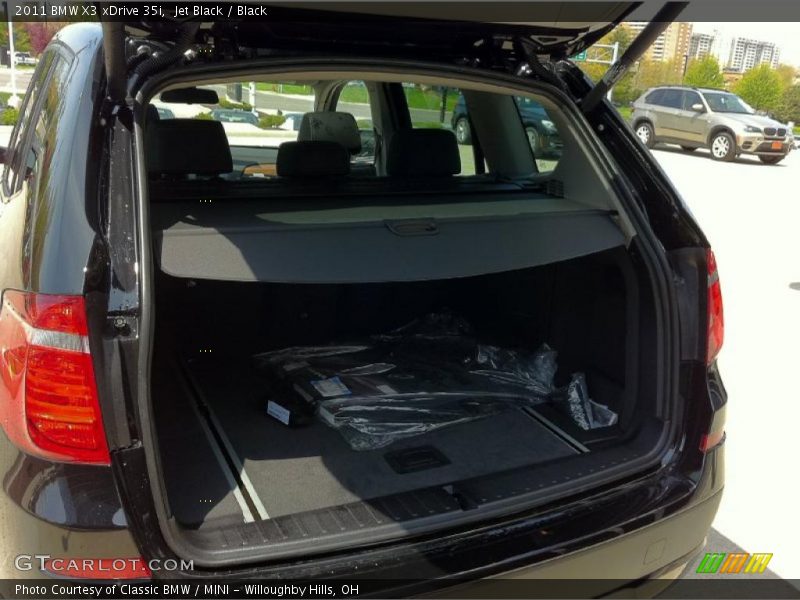 Jet Black / Black 2011 BMW X3 xDrive 35i