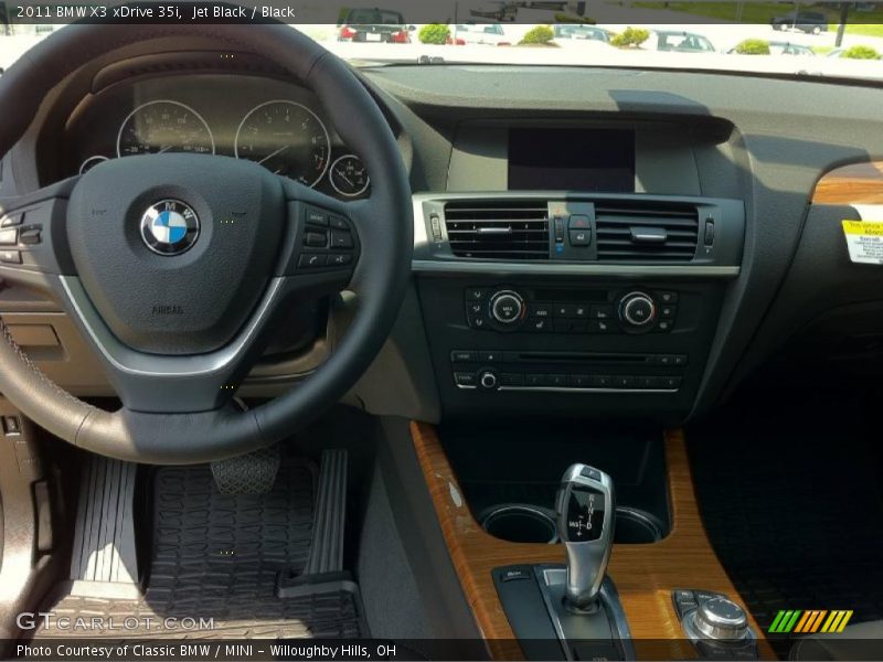 Jet Black / Black 2011 BMW X3 xDrive 35i