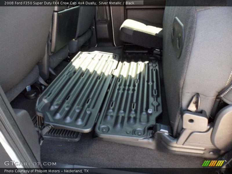 Silver Metallic / Black 2008 Ford F350 Super Duty FX4 Crew Cab 4x4 Dually