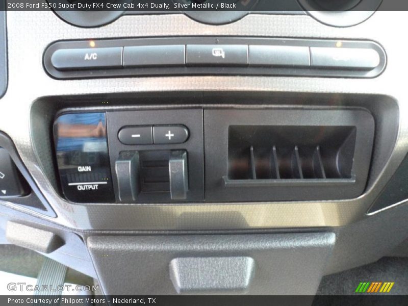 Silver Metallic / Black 2008 Ford F350 Super Duty FX4 Crew Cab 4x4 Dually