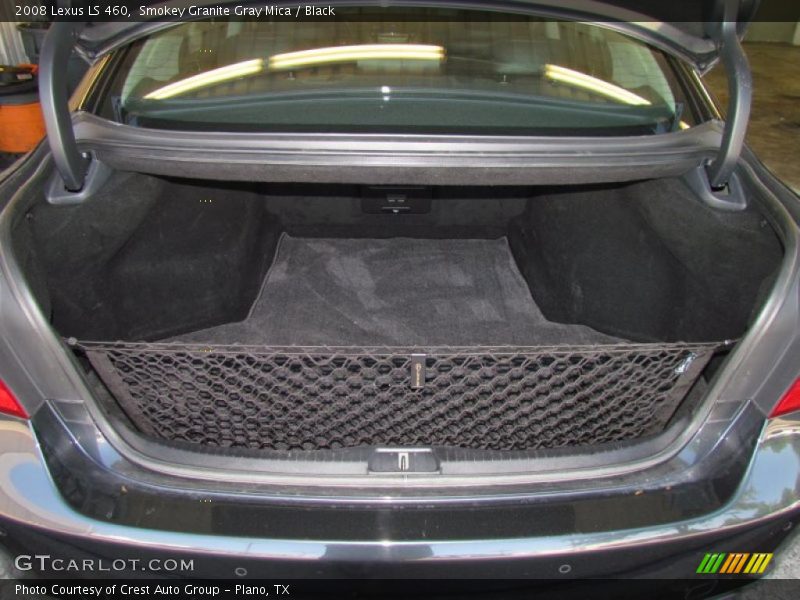 Smokey Granite Gray Mica / Black 2008 Lexus LS 460
