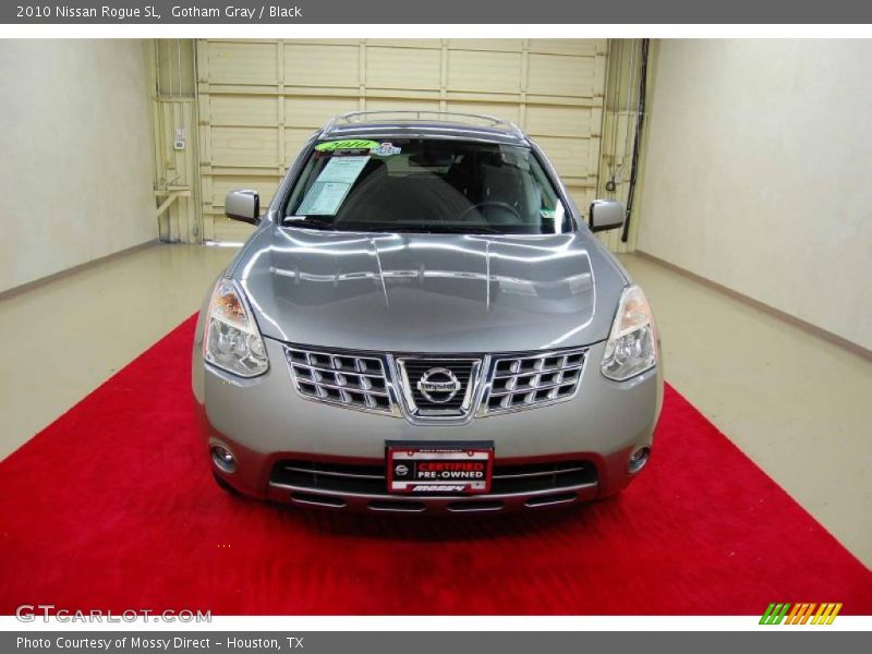 Gotham Gray / Black 2010 Nissan Rogue SL