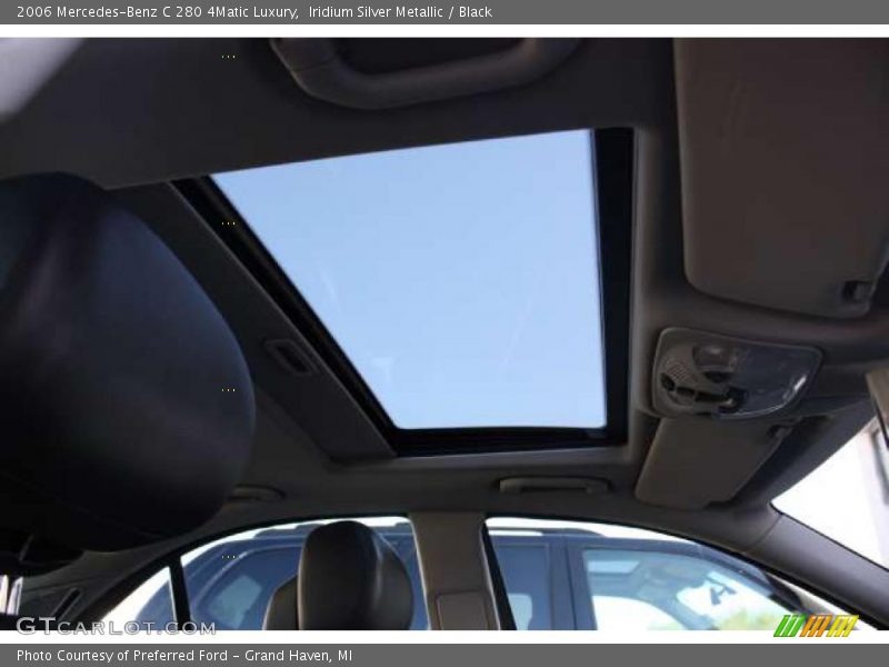 Iridium Silver Metallic / Black 2006 Mercedes-Benz C 280 4Matic Luxury