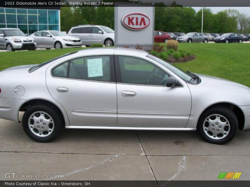 Sterling Metallic / Pewter 2003 Oldsmobile Alero GX Sedan