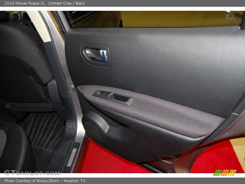 Gotham Gray / Black 2010 Nissan Rogue SL