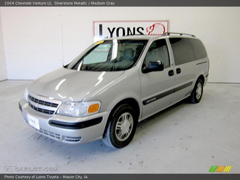Silverstone Metallic / Medium Gray 2004 Chevrolet Venture LS