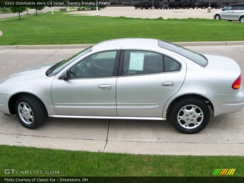 Sterling Metallic / Pewter 2003 Oldsmobile Alero GX Sedan