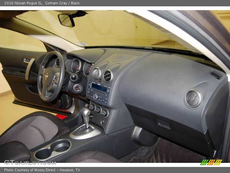 Gotham Gray / Black 2010 Nissan Rogue SL