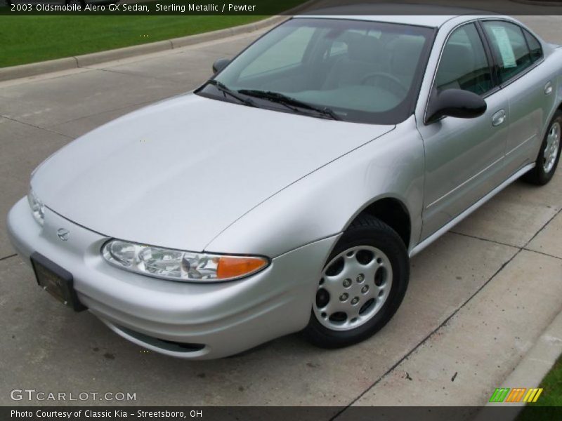 Sterling Metallic / Pewter 2003 Oldsmobile Alero GX Sedan