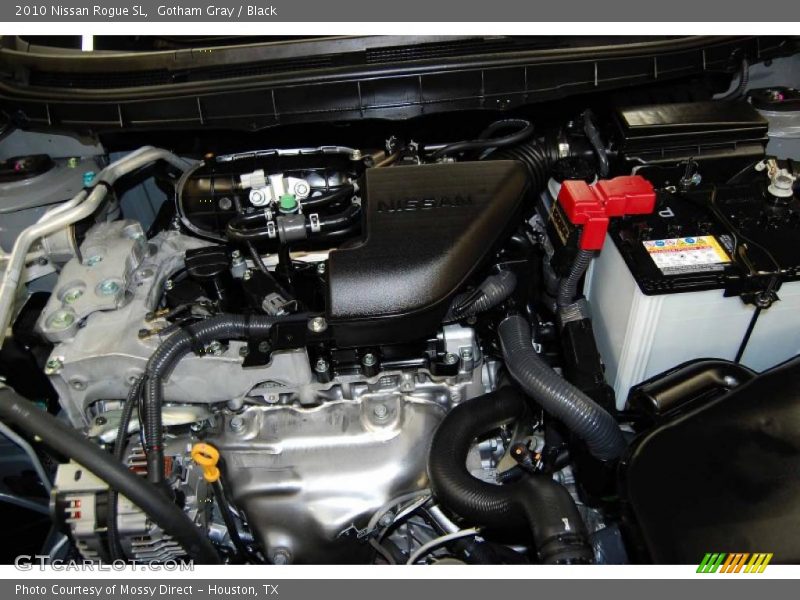 Gotham Gray / Black 2010 Nissan Rogue SL