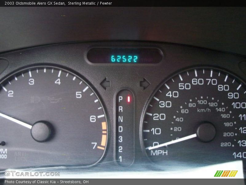 Sterling Metallic / Pewter 2003 Oldsmobile Alero GX Sedan