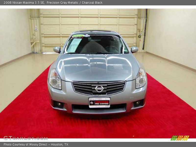 Precision Gray Metallic / Charcoal Black 2008 Nissan Maxima 3.5 SE