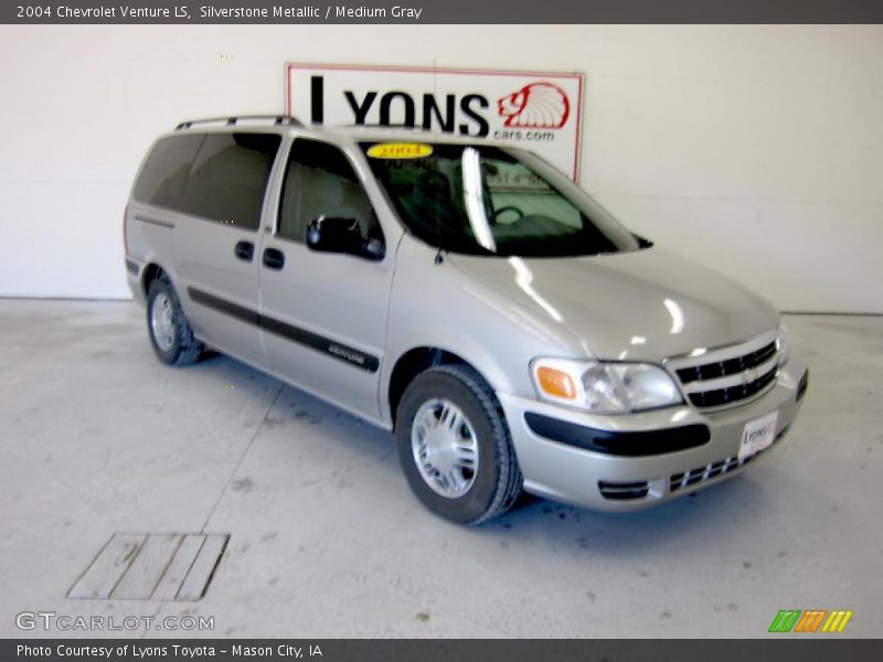 Silverstone Metallic / Medium Gray 2004 Chevrolet Venture LS