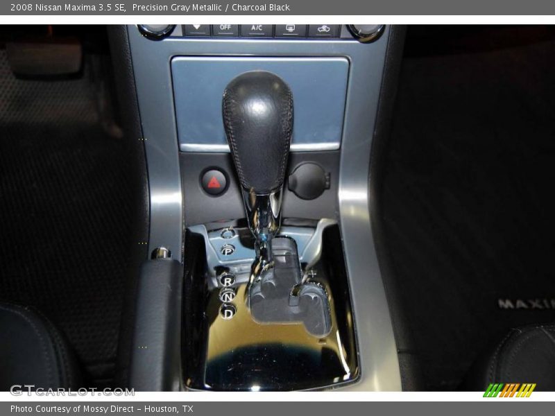 Precision Gray Metallic / Charcoal Black 2008 Nissan Maxima 3.5 SE