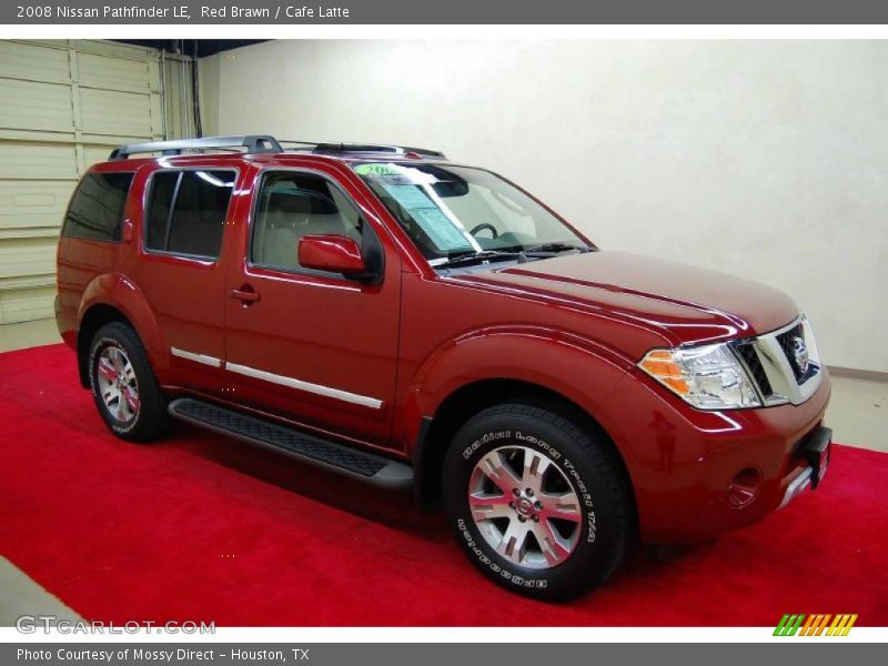 Red Brawn / Cafe Latte 2008 Nissan Pathfinder LE