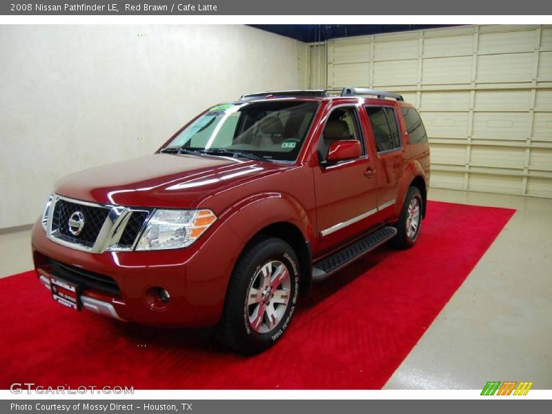 Red Brawn / Cafe Latte 2008 Nissan Pathfinder LE