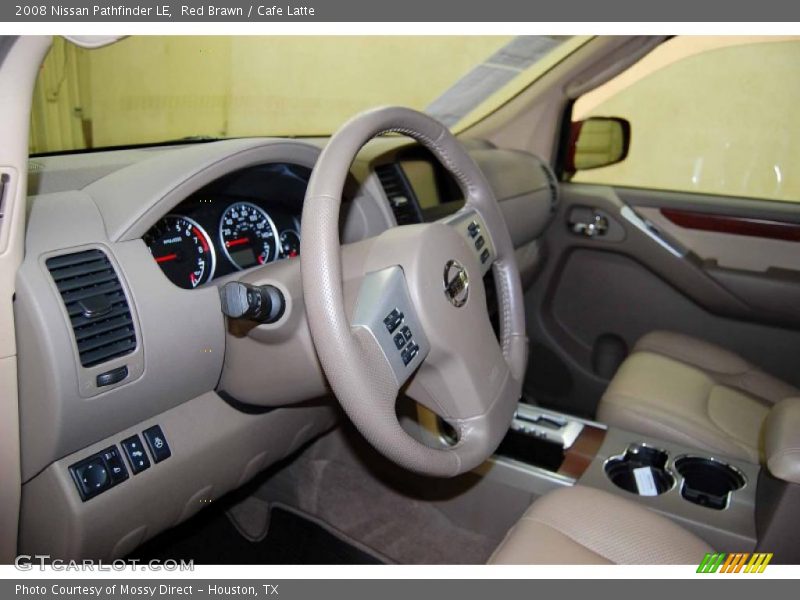 Red Brawn / Cafe Latte 2008 Nissan Pathfinder LE